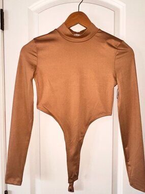 Cutout Leotard Body Suit - Size Small